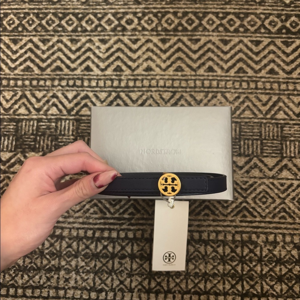 Navy Blue Tory Burch Belt